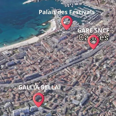 Gallia Bella - Trés Beau équipé - à 5min à Pied Du Centre De Apartamento *